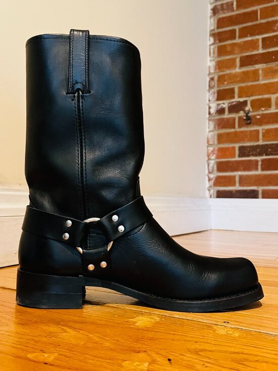 Vintage Frye Men\'s 87350 Size 13 M Black 14\